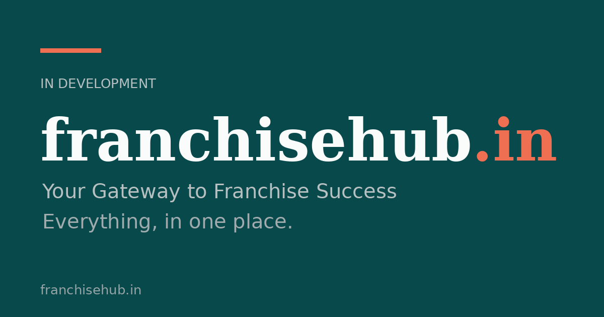 Link preview image for franchisehub.in